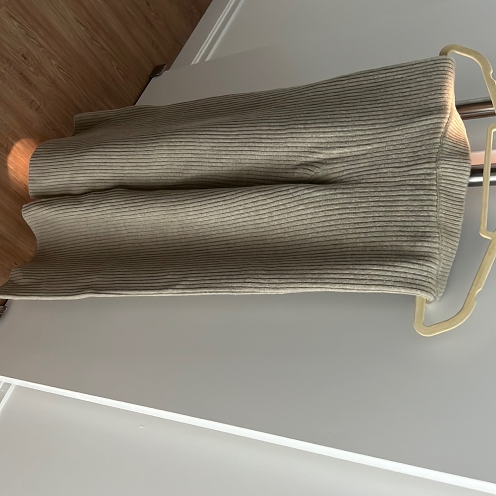 Tan knit pants